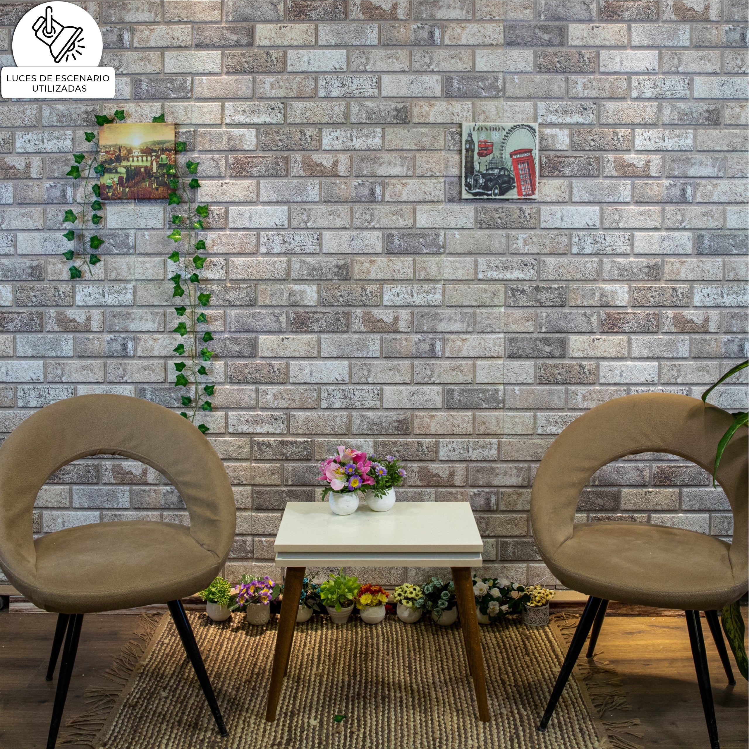 Beige Dream T-1902 Revestimiento de piedra de ladrillo