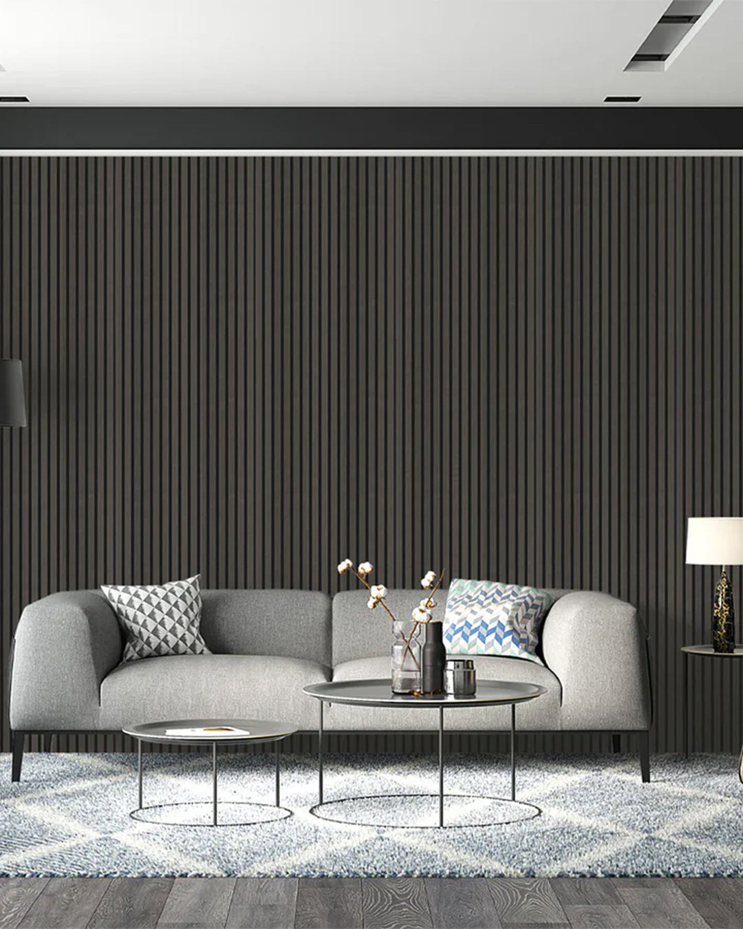 Panel efecto madera