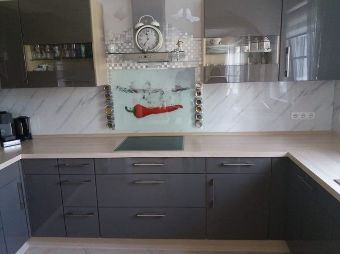 Ice Berg Grey / Marble alternative to bathroom tiles