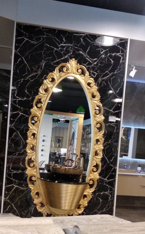 Black White / Alternativa de mármol a los azulejos del baño