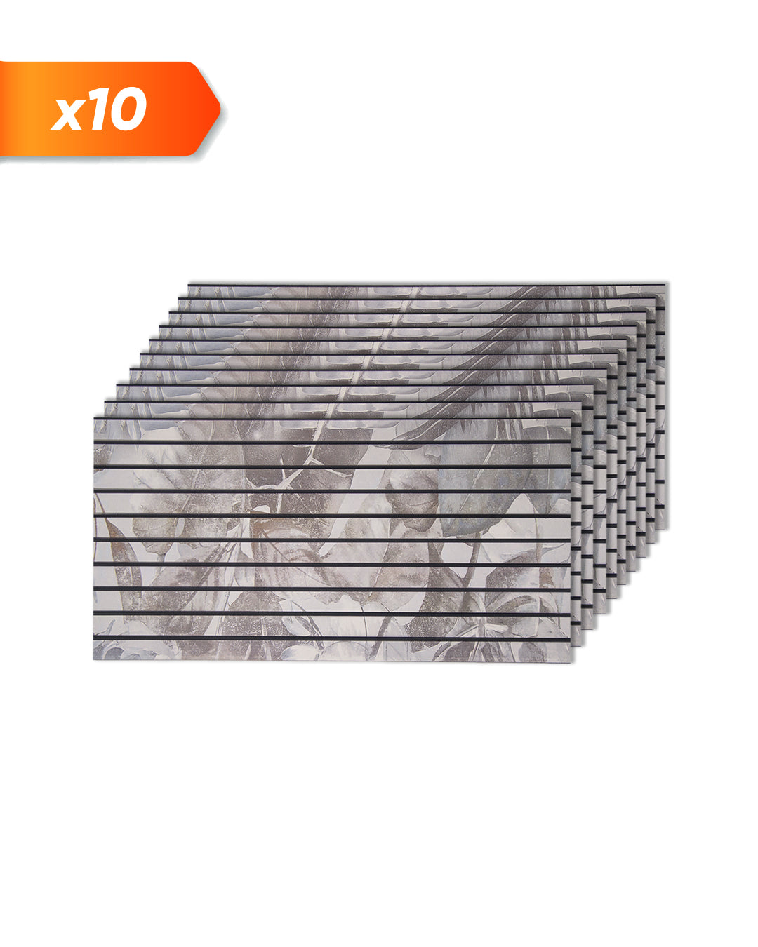 Paneles con efecto listones de madera Artículo: Revestimiento de pared Armonía Botánica AP-72