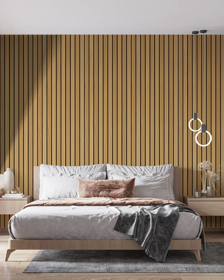 Light Wood AP-01  Panel de pared de poliestireno imitación madera