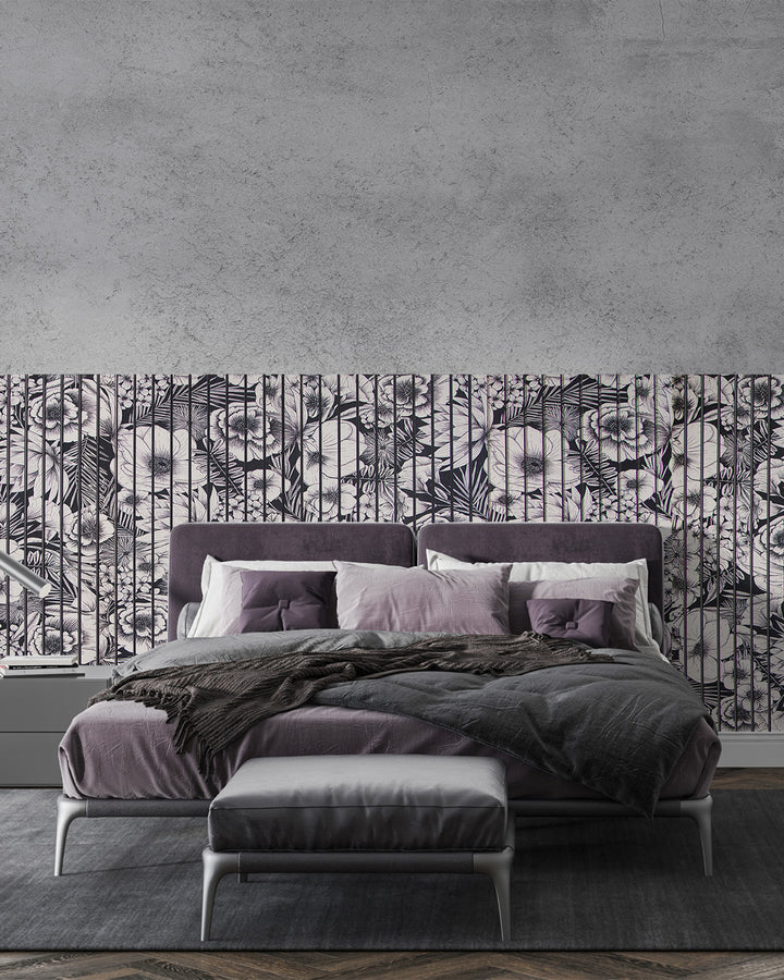 Paneles con efecto listones de madera Artículo: Revestimiento de pared Paradise Leaf AP-71