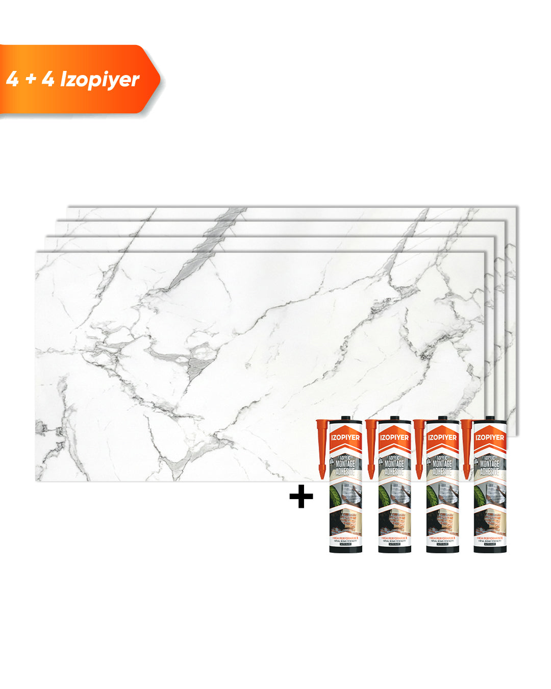 Carrara / Alternativa de mármol a los azulejos del baño