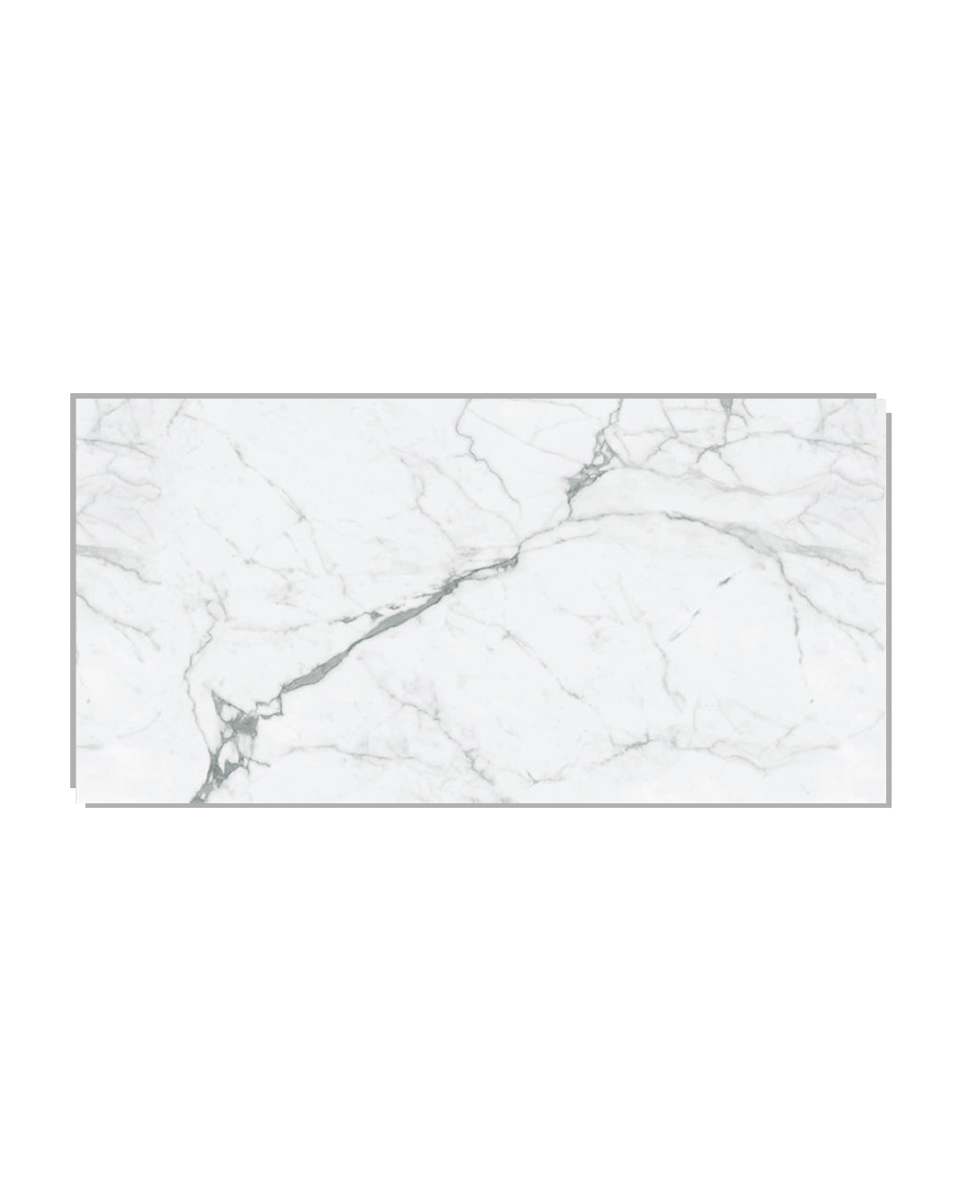 Panel de pared SPC Blanco 60x120 cm – Carrara Marmor