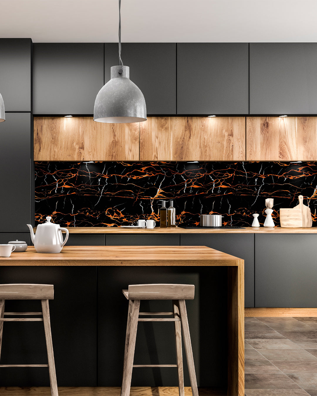 Dragon / Alternativa de mármol a los azulejos del baño