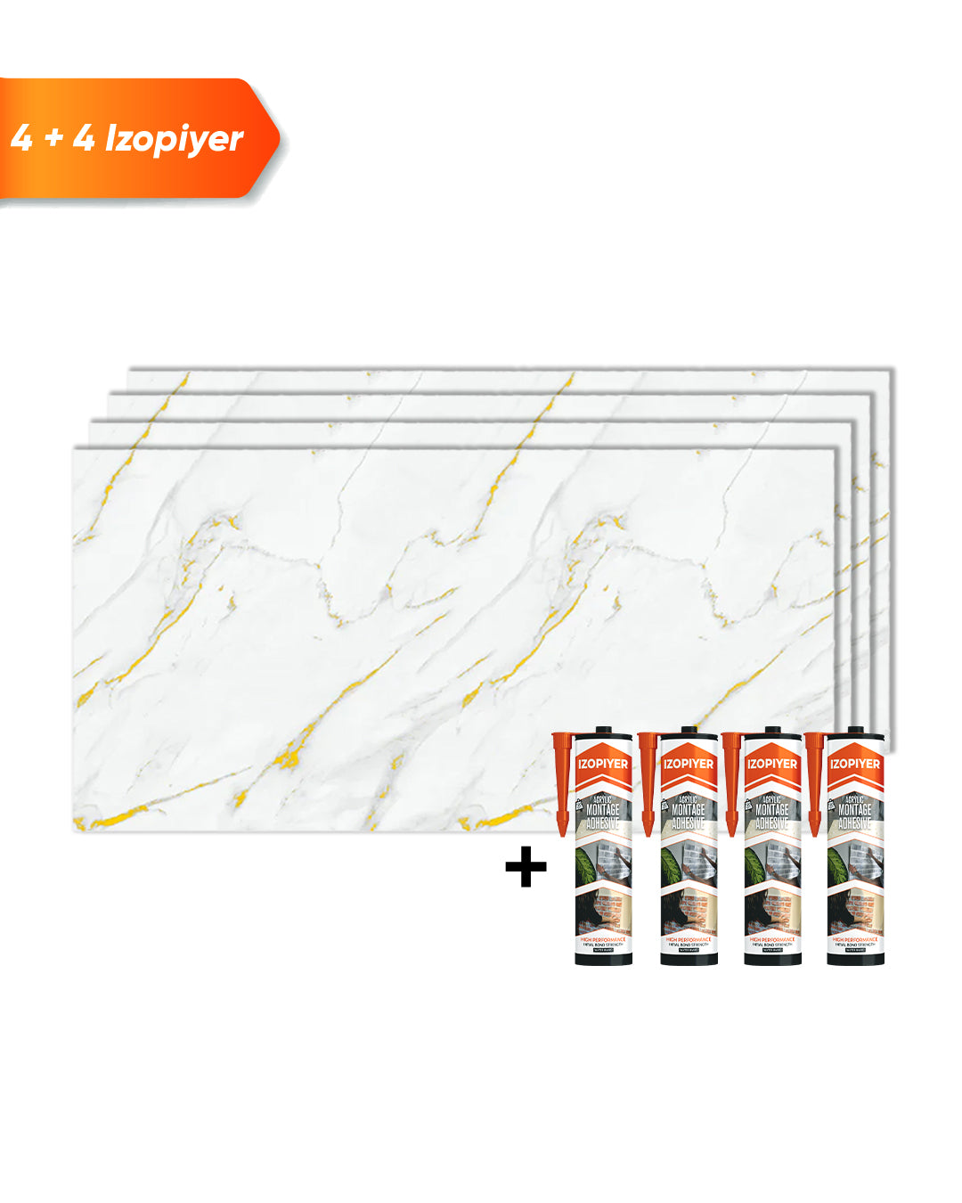 Golden Harmony / Marble alternative to bathroom tiles