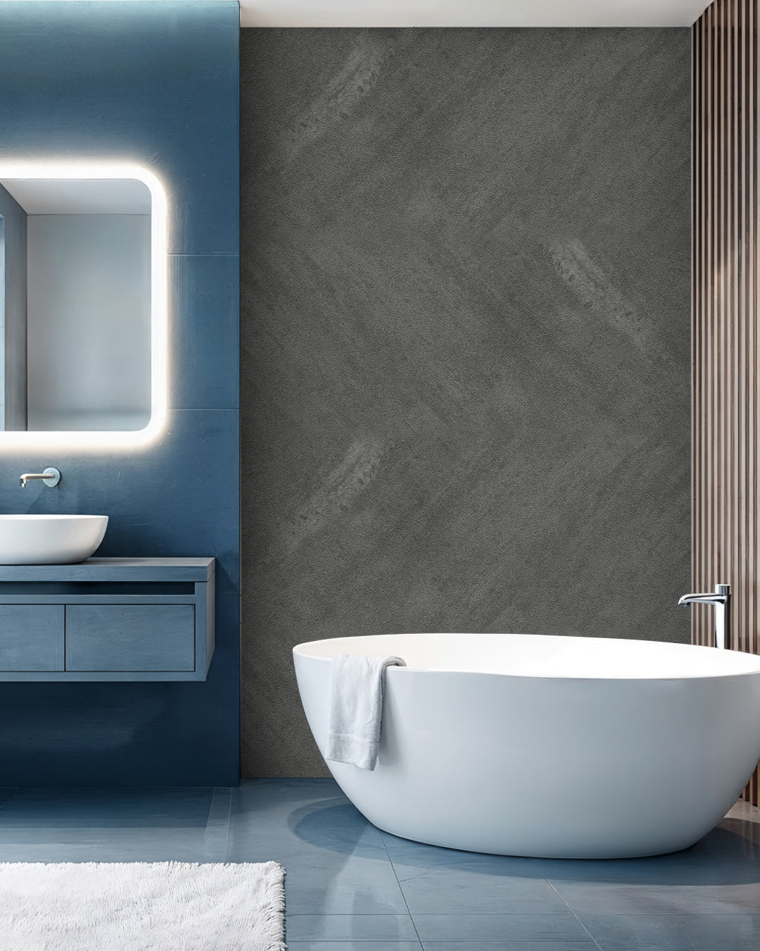 Iron Hand / Alternativa de mármol a los azulejos del baño