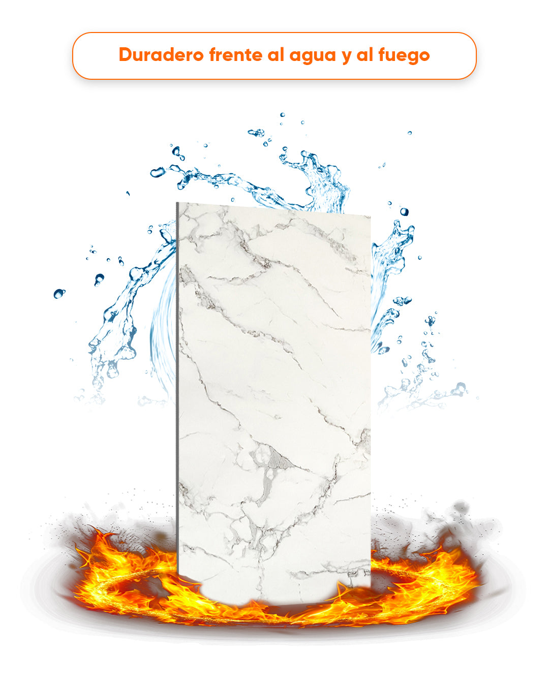Carrara / Marble alternative to bathroom tiles