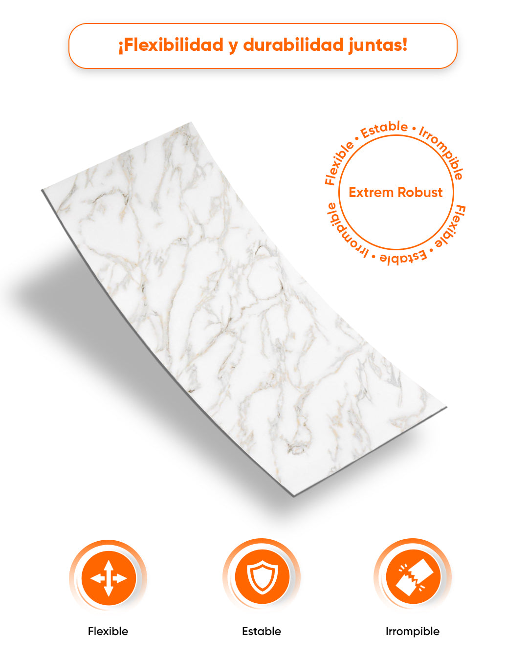 Calacada / Marble alternative to bathroom tiles