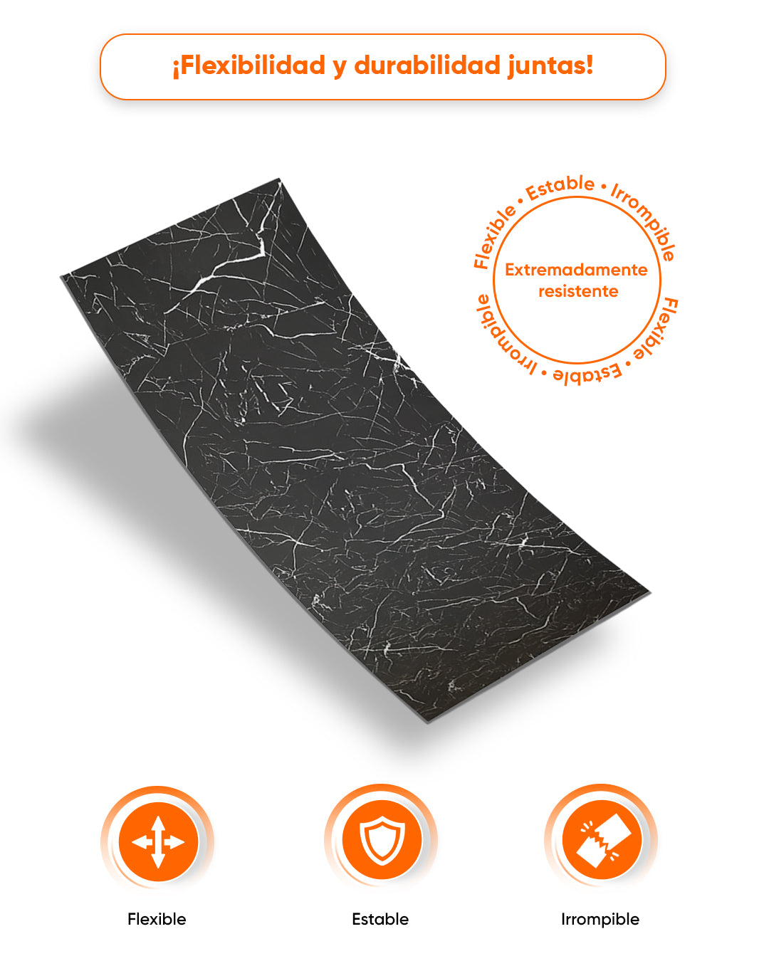 Tidal Wave V-12 / Alternativa de mármol a los azulejos del baño