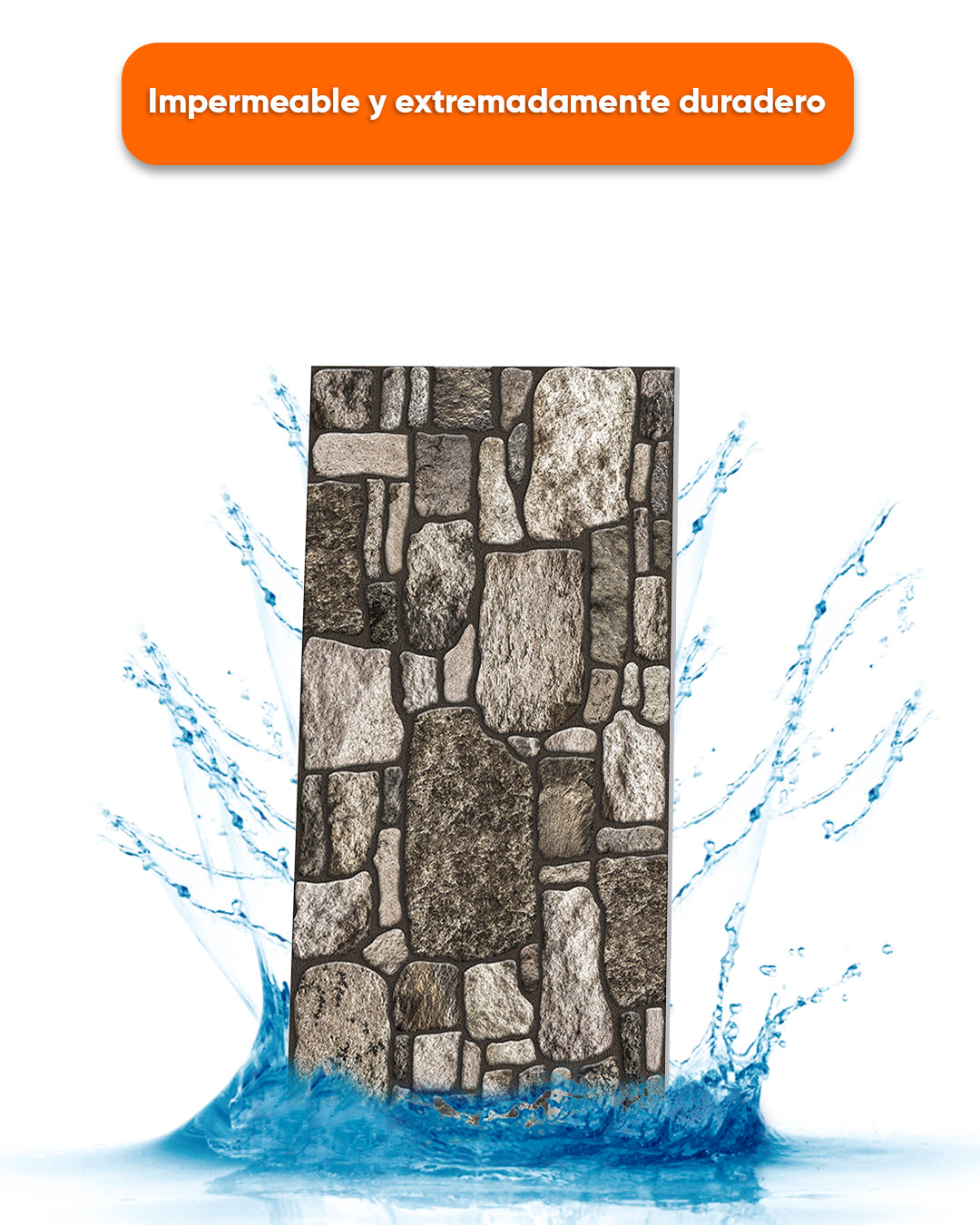 Revestimiento de pared mixto Tradition Stone KR-08