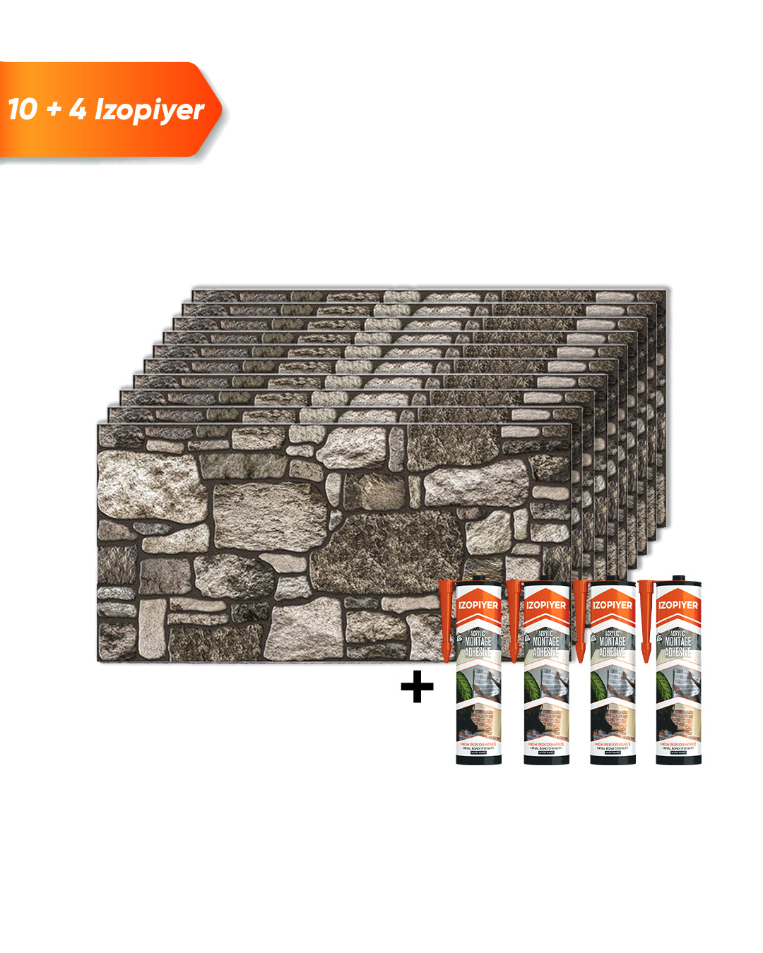 Revestimiento de pared mixto Tradition Stone KR-08