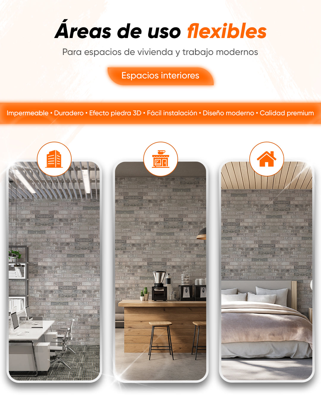 Beige Dream T-1902 Revestimiento de piedra de ladrillo