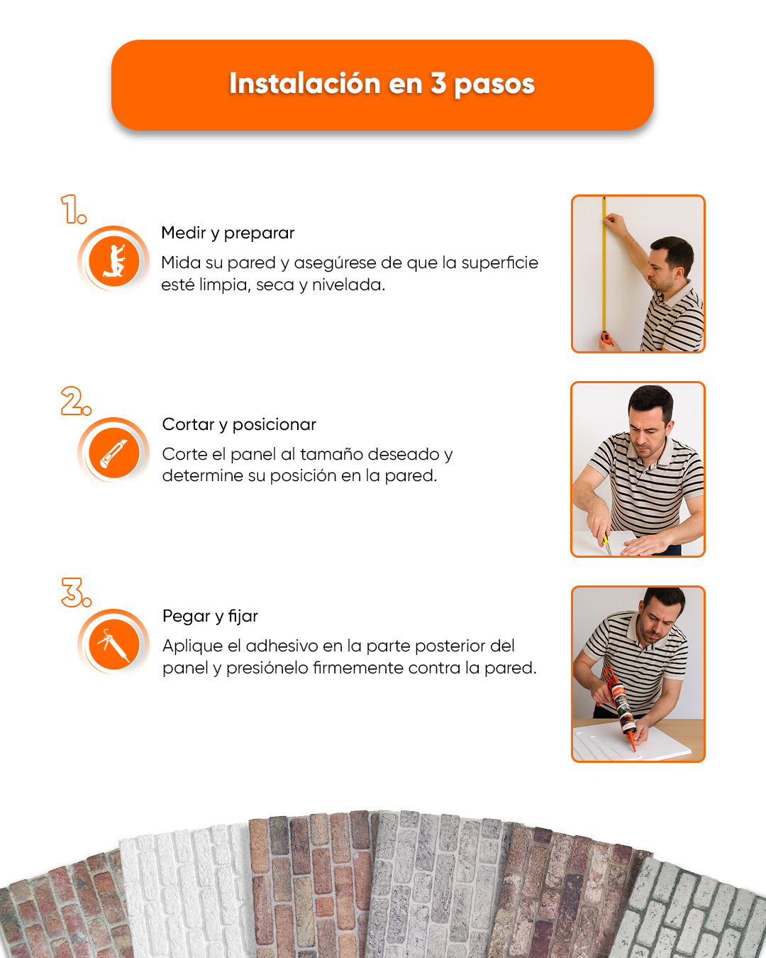 White Snow: N-1900 Revestimiento de piedra de ladrillo