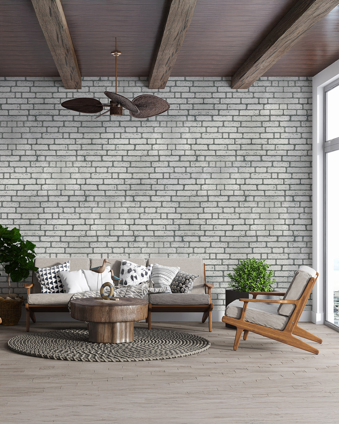 Milk White Article: L-1948 Lykinstein wall covering