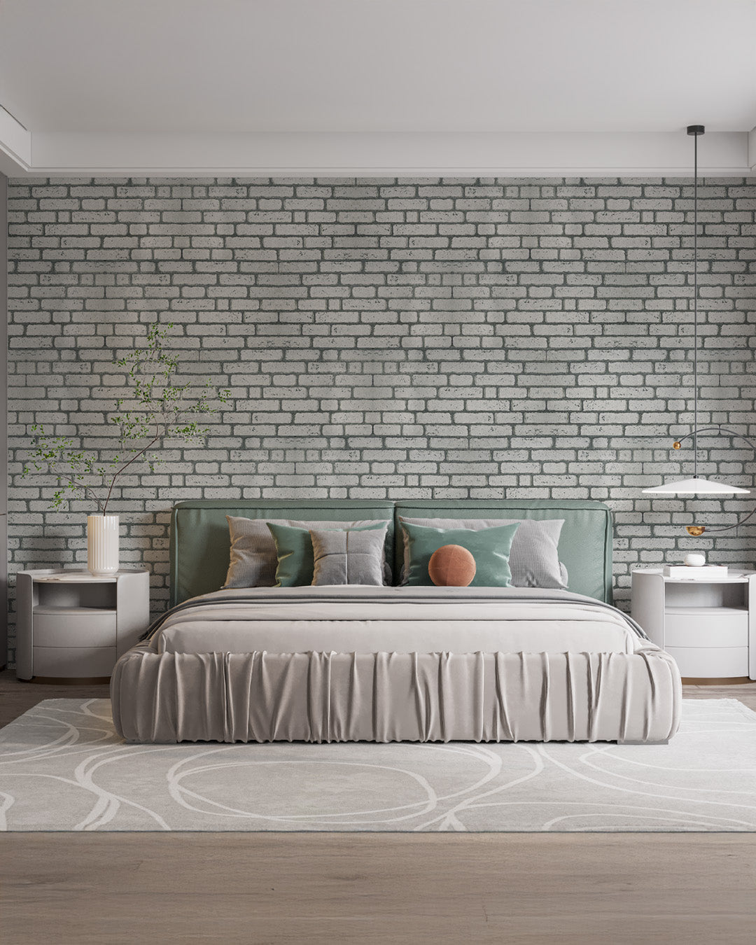 Milk White Article: L-1948 Lykinstein wall covering