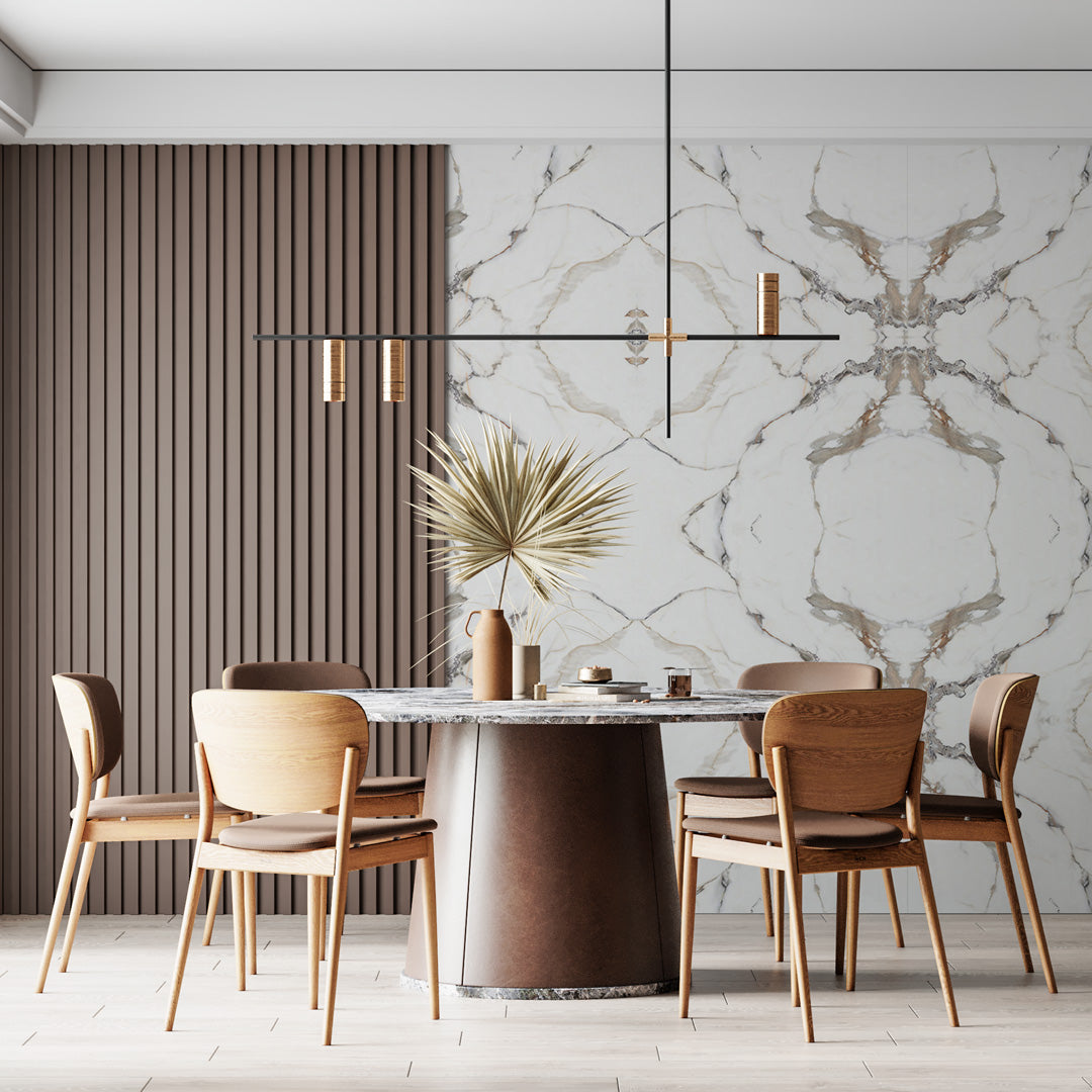 Garden of Eden V-04 / Marble alternative to bathroom tiles