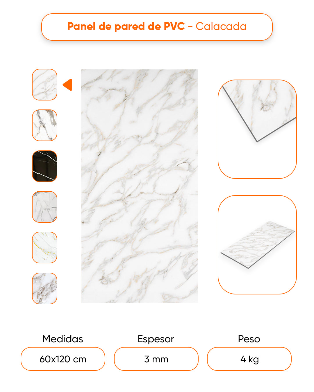Calacada  / Alternativa de mármol a los azulejos del baño