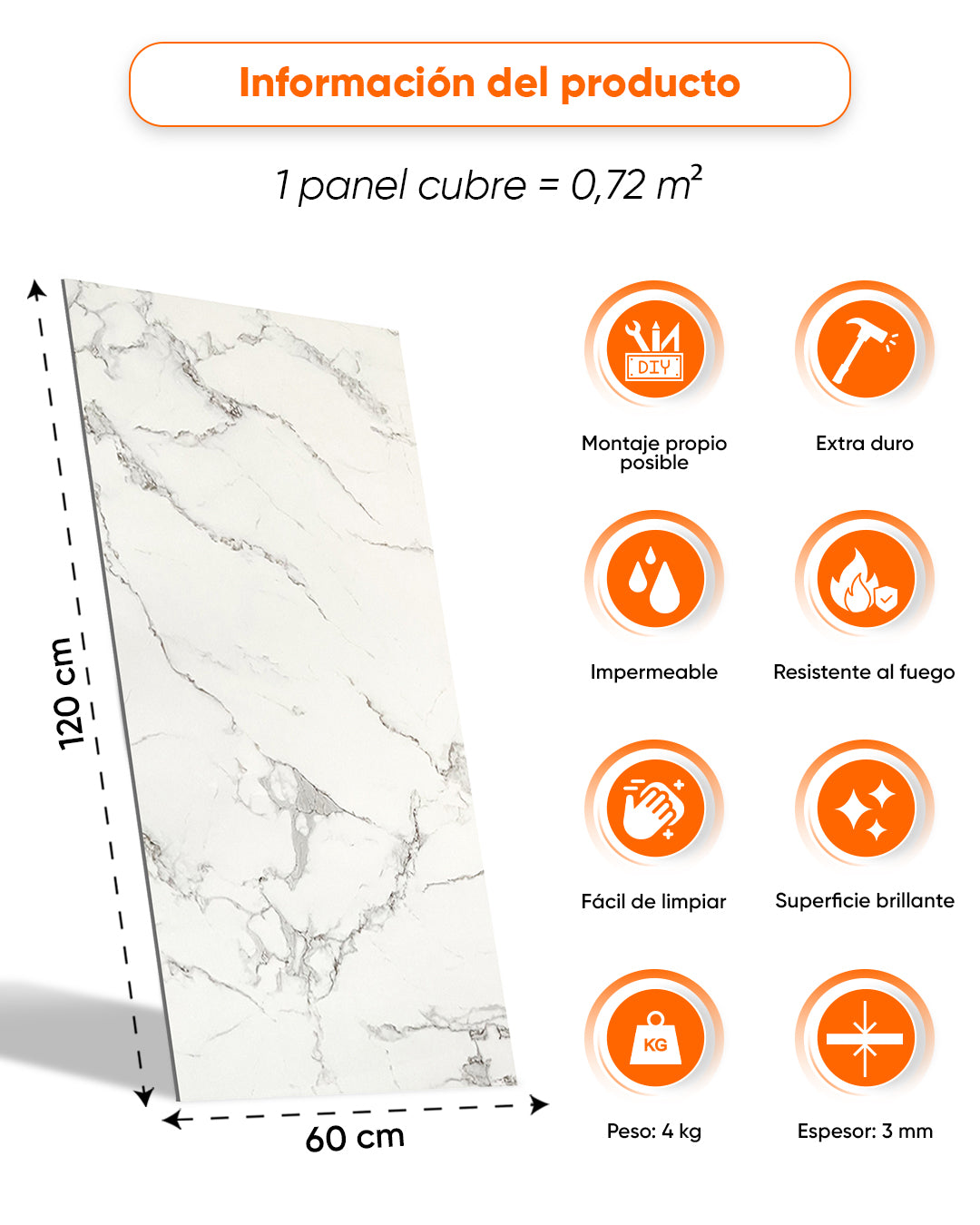 Carrara / Marble alternative to bathroom tiles