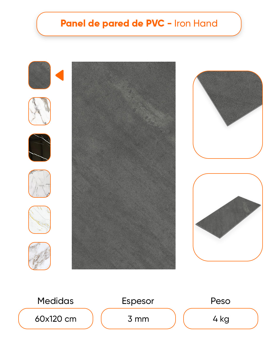Iron Hand / Alternativa de mármol a los azulejos del baño