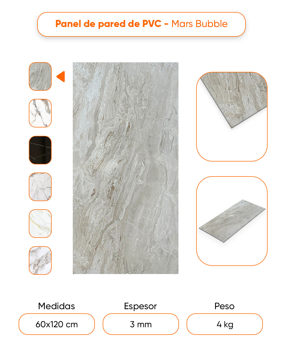 Mars Bubble / Alternativa de mármol a los azulejos del baño