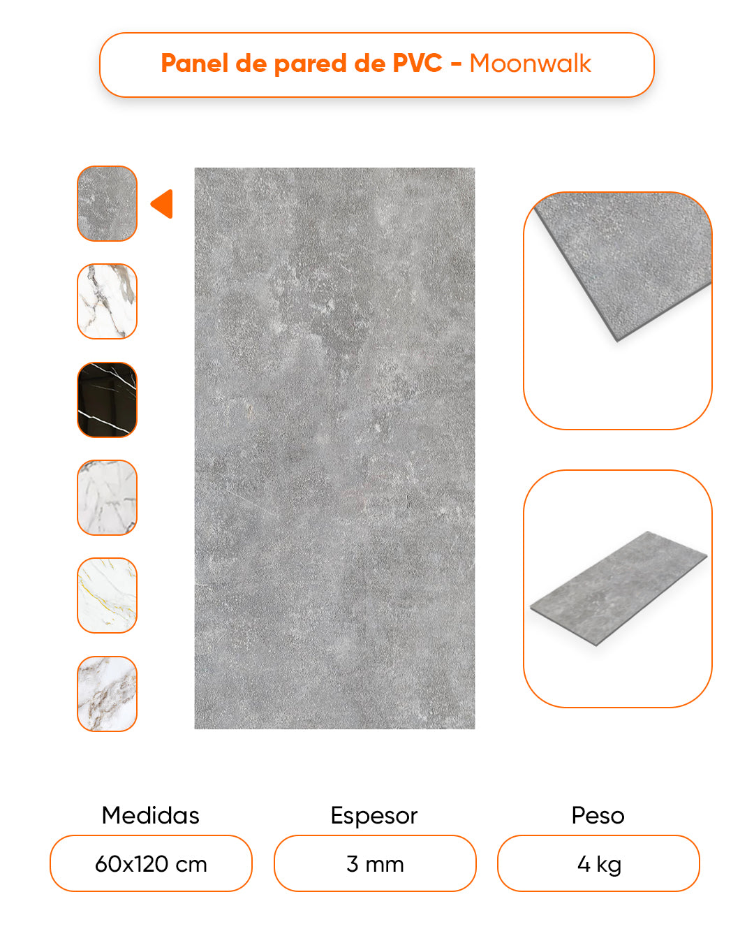 Moonwalk / Alternativa de mármol a los azulejos del baño