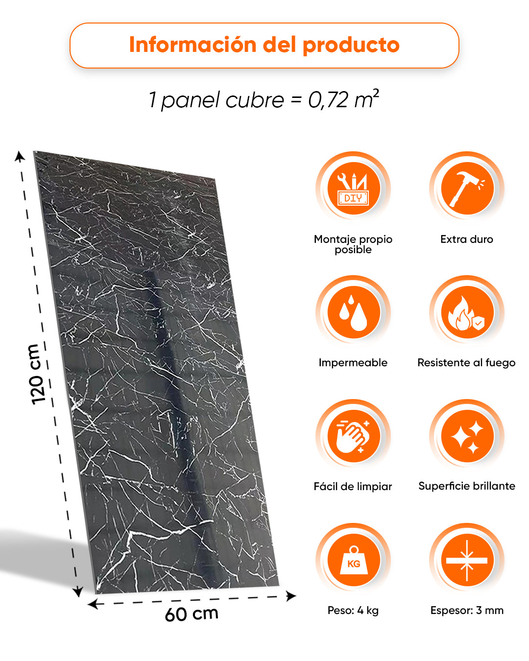 Tidal Wave V-12 / Alternativa de mármol a los azulejos del baño