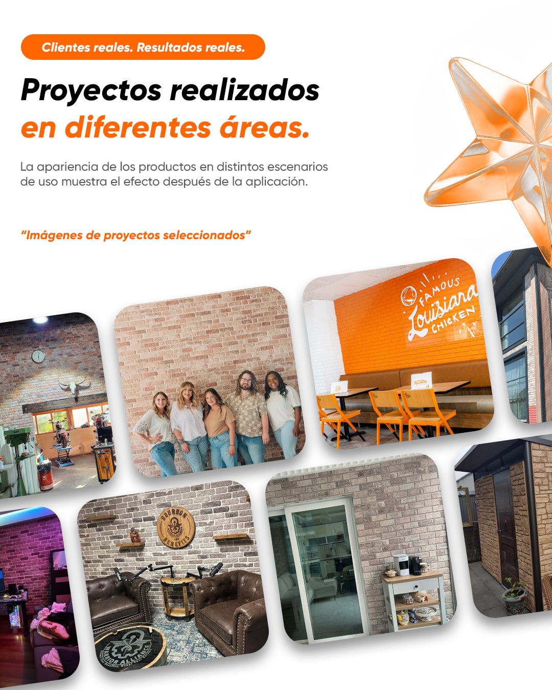 White Snow: N-1900 Revestimiento de piedra de ladrillo