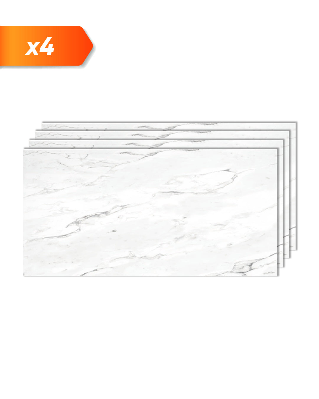 Panel de pared SPC Blanco 60x120 cm – Oslo Weiß