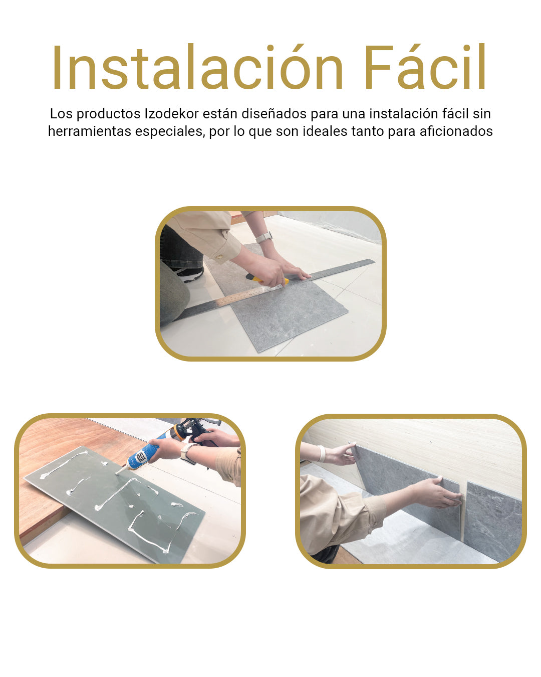 Panel de pared SPC Gris 60x120 cm – Stein Grau