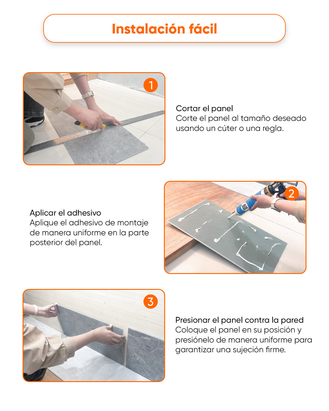 Panel de pared SPC Gris Oscuro 60x120 cm – Kohleschwarz