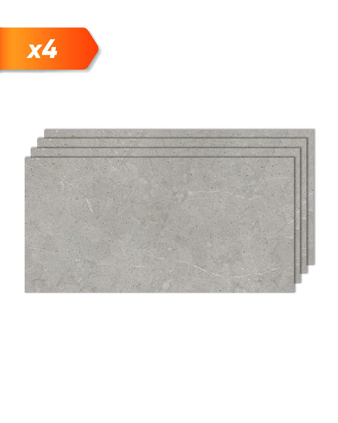 Panel de pared SPC Gris 60x120 cm – Stein Grau