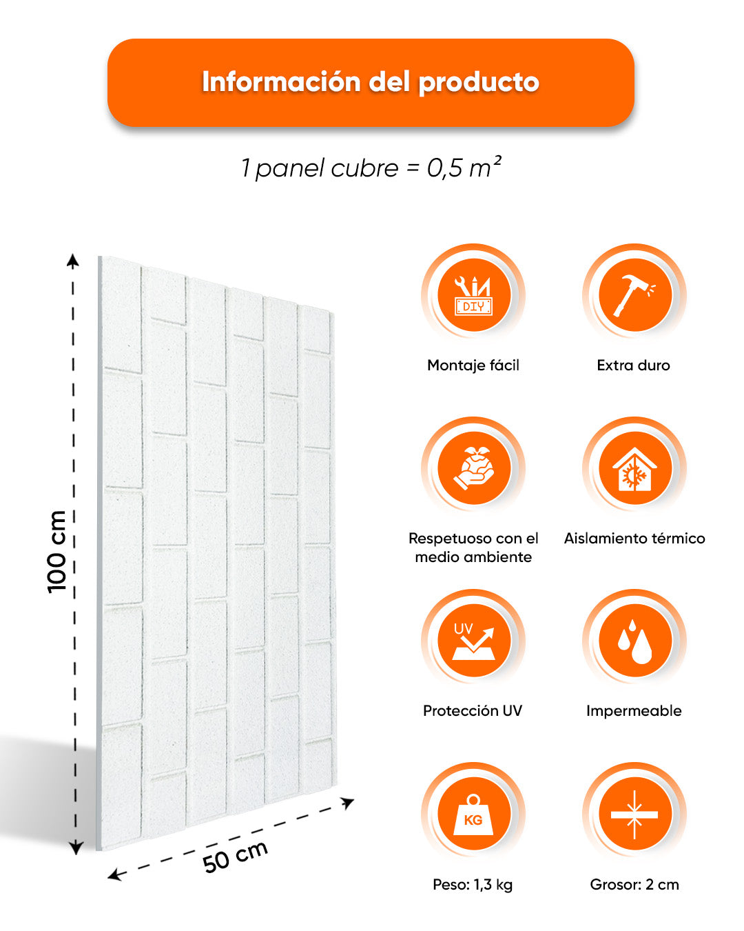 White Snow: T-1900 Revestimiento de piedra de ladrillo