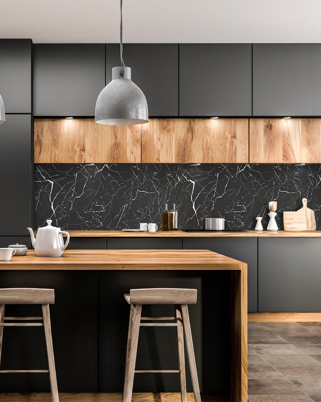 Tidal Wave V-12 / Alternativa de mármol a los azulejos del baño