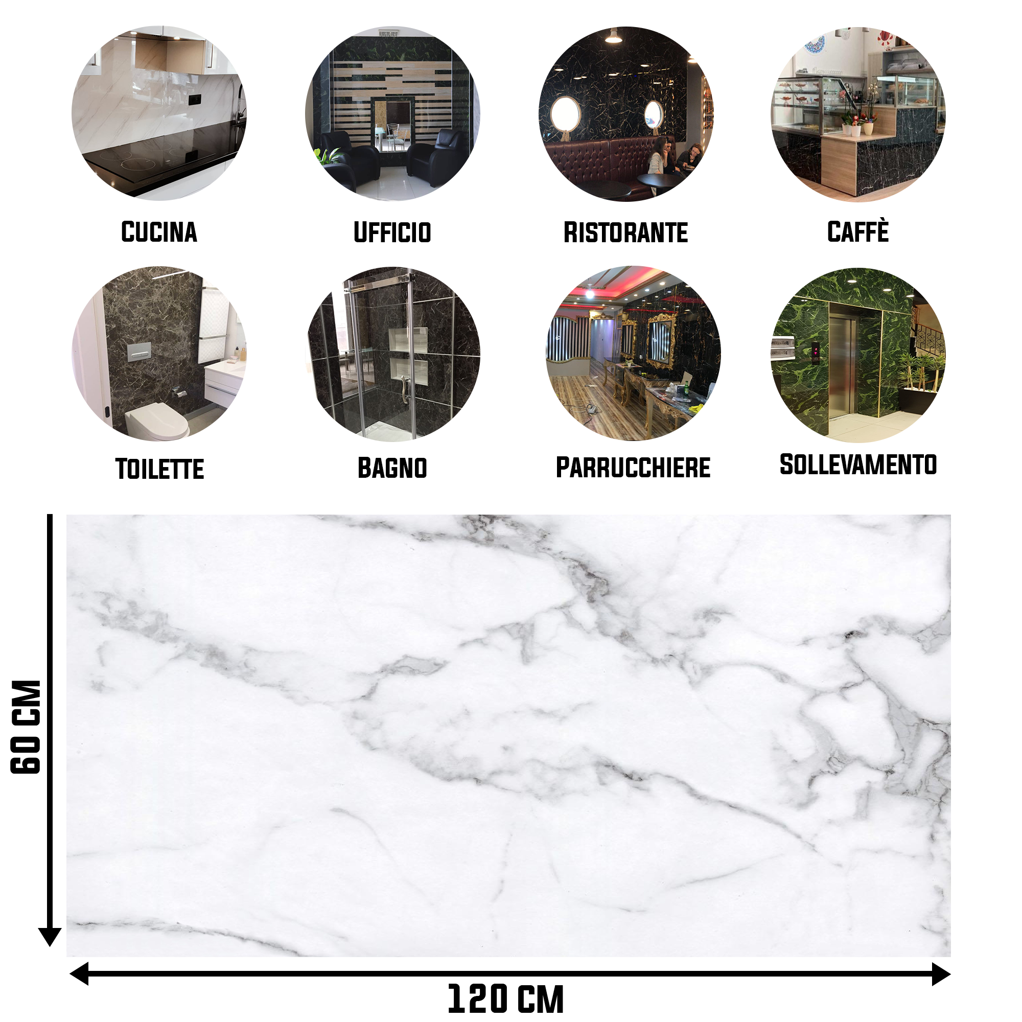 Ocean Breeze / Alternativa de mármol a los azulejos del baño
