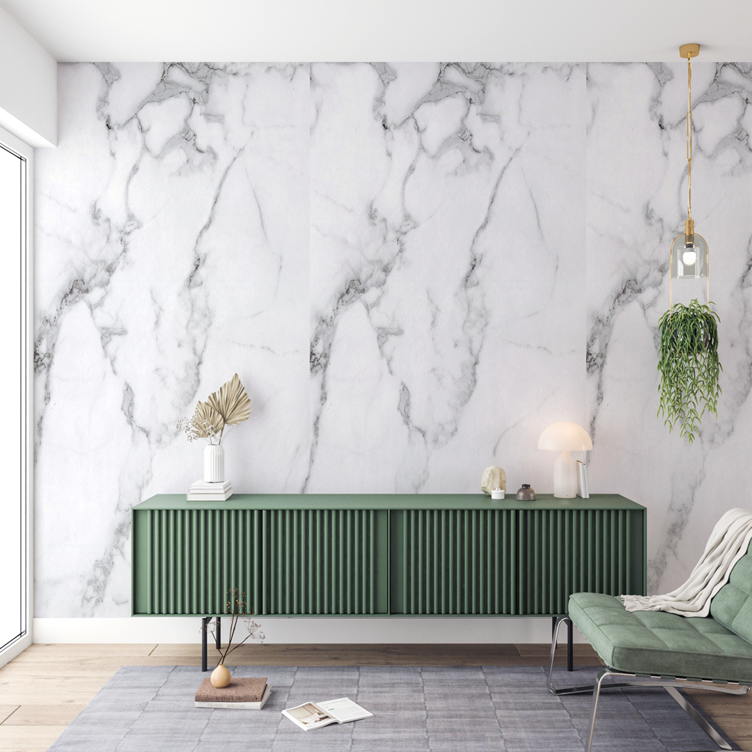 Ocean Breeze / Marble alternative to bathroom tiles