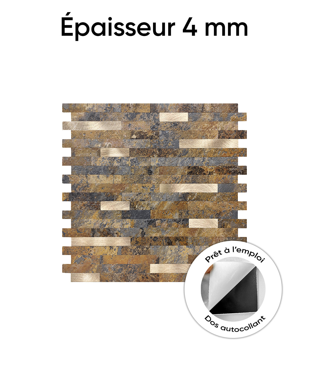 Traces of Mosaics WJ-02 | Mosaic Wall Tiles Self-Adhesive Wall Tiles