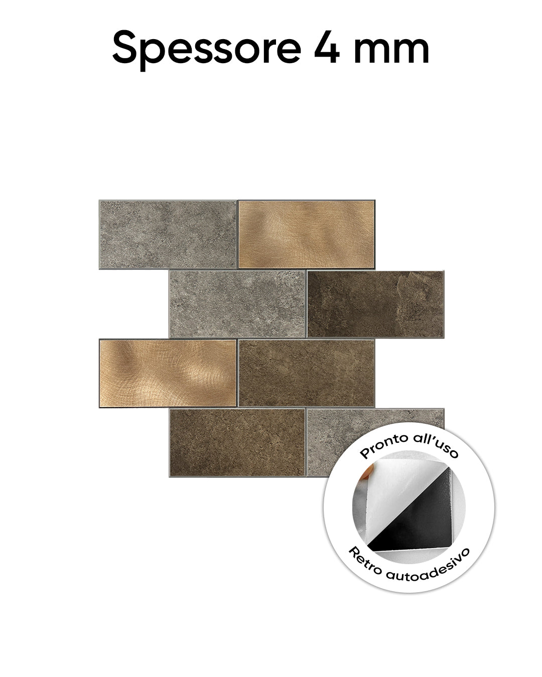 Mysterious Mosaics WJS-241 | Mosaic Wall Tiles Self-Adhesive Wall Tiles