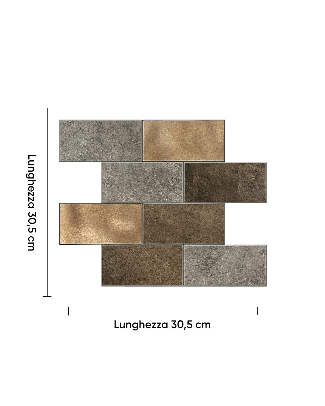 Mysterious Mosaics WJS-241 | Mosaic Wall Tiles Self-Adhesive Wall Tiles