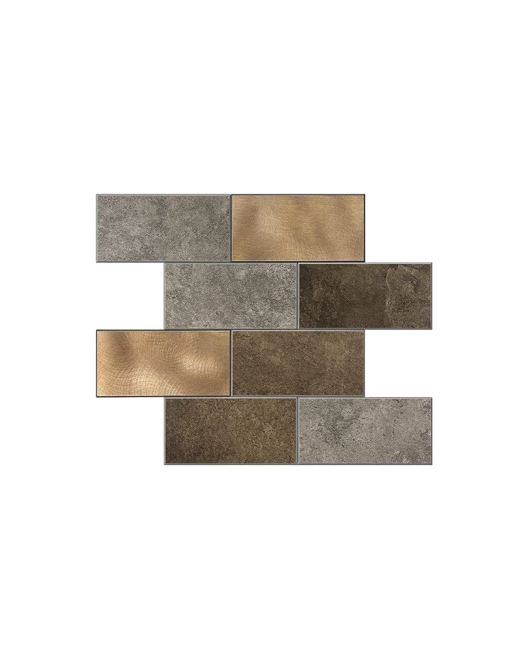 Mysterious Mosaics WJS-241 | Mosaic Wall Tiles Self-Adhesive Wall Tiles