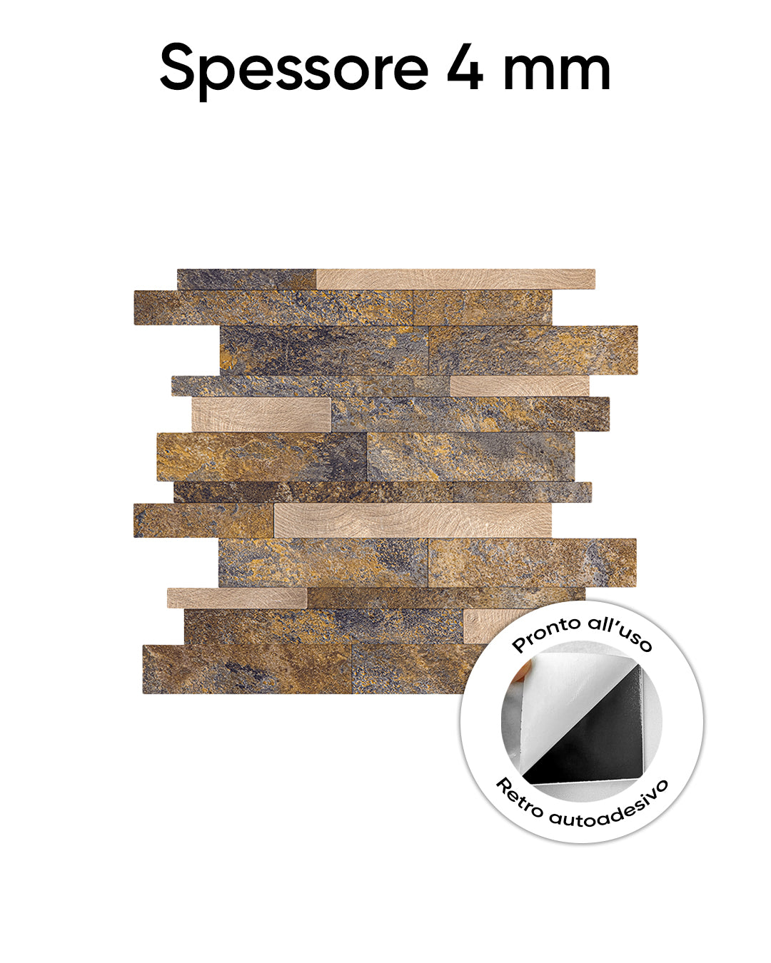 Nature Painting Mosaics WJS-3145 | Mosaic Wall Coverings Self-Adhesive Wall Coverings