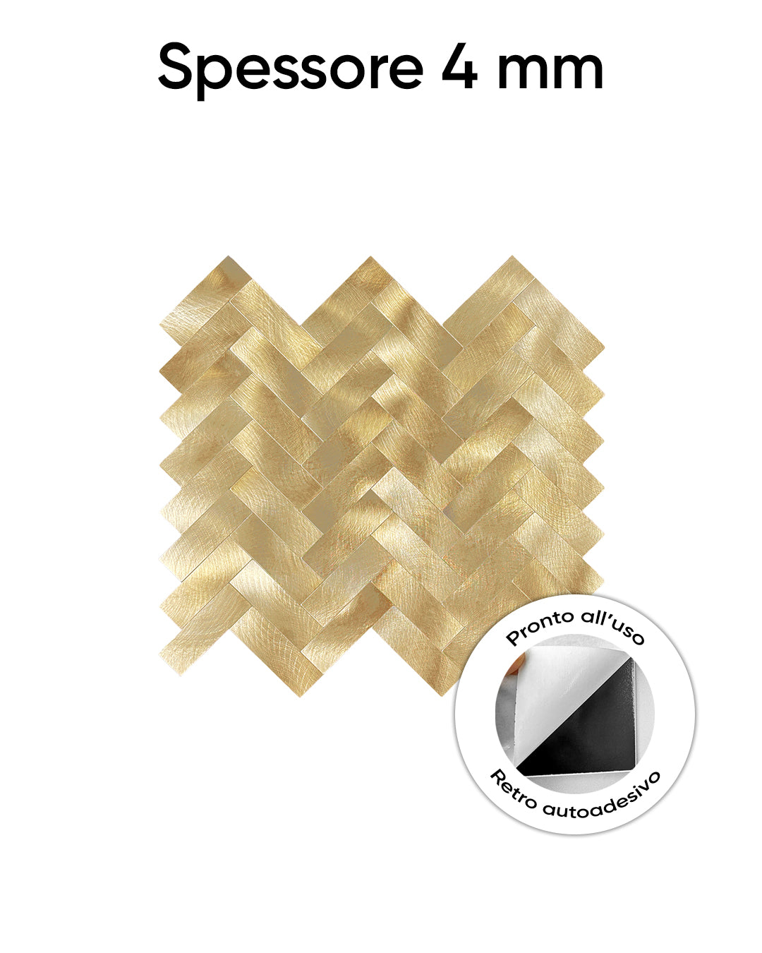 Golden Royal Mosaics WJS-476 | Mosaic Wall Tiles Self-Adhesive Wall Tiles