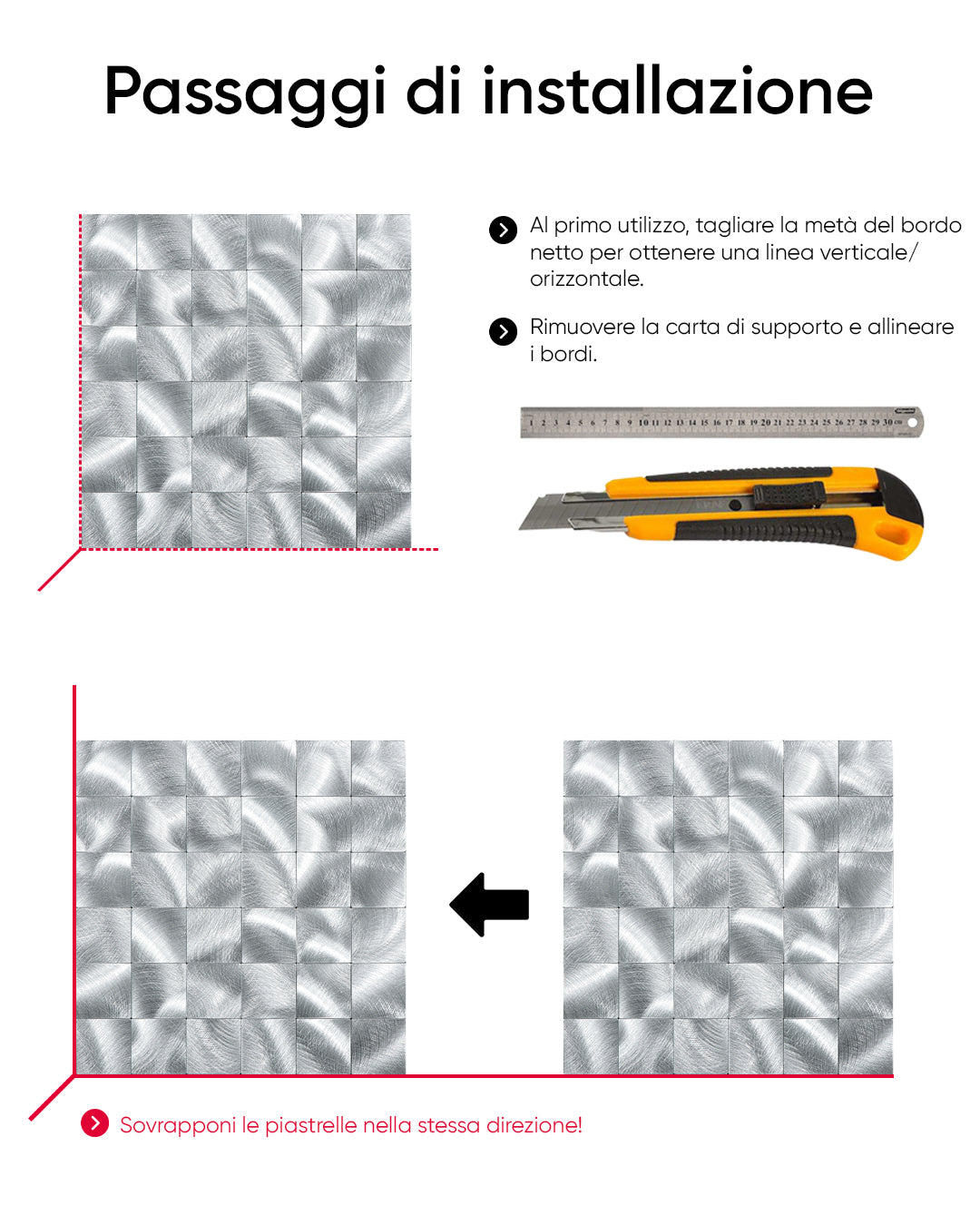 The Glory of Mosaics WJS-841 | Mosaic Wall Tiles Self-Adhesive Wall Tiles