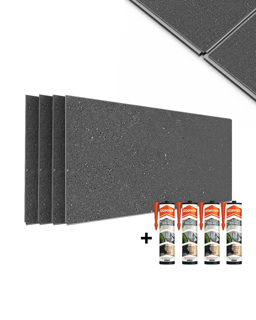 Panel de pared SPC 60x120 cm | Revestimiento de pared impermeable | Wild Essence