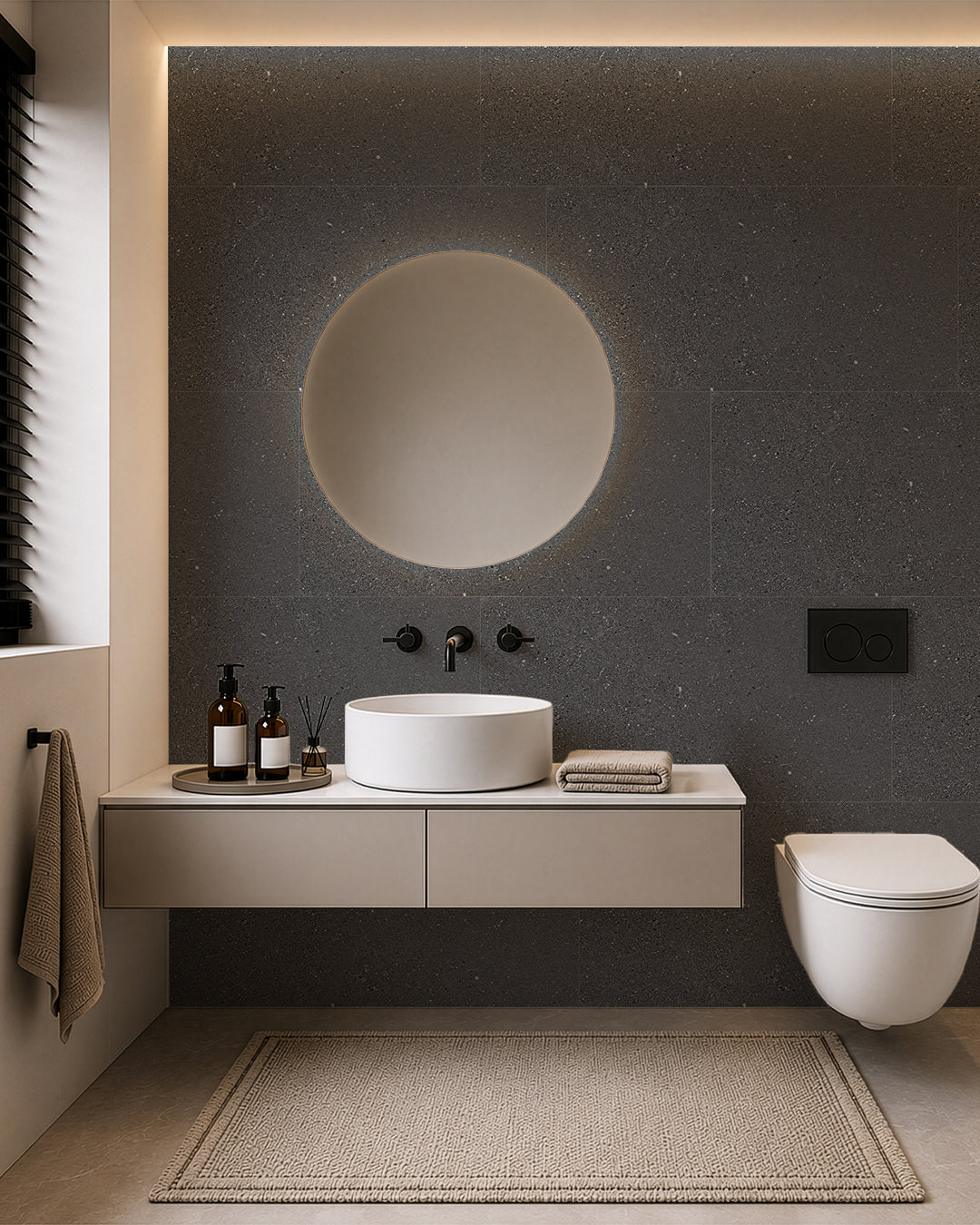 Panel de pared SPC 60x120 cm | Revestimiento de pared impermeable | Wild Essence