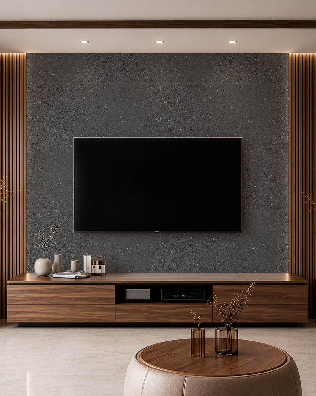 Panel de pared SPC 60x120 cm | Revestimiento de pared impermeable | Wild Essence