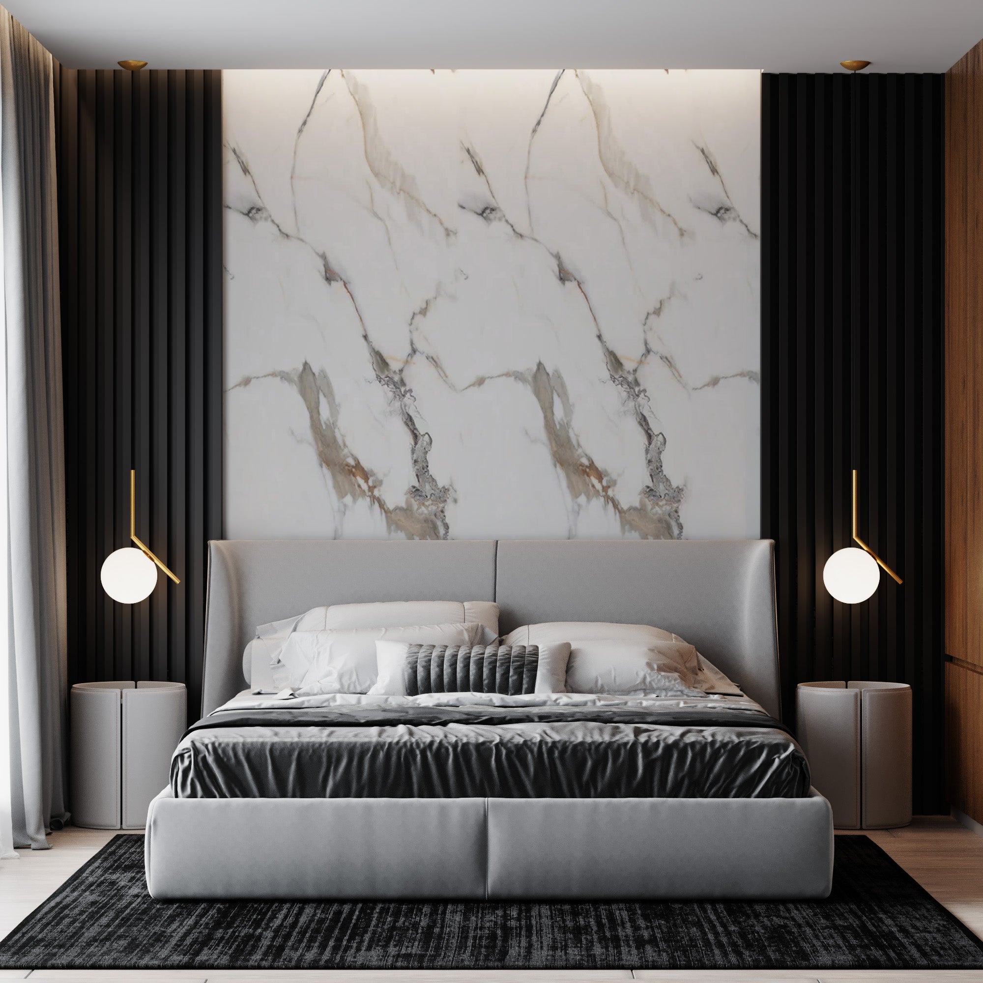 Garden of Eden V-04 / Marble alternative to bathroom tiles