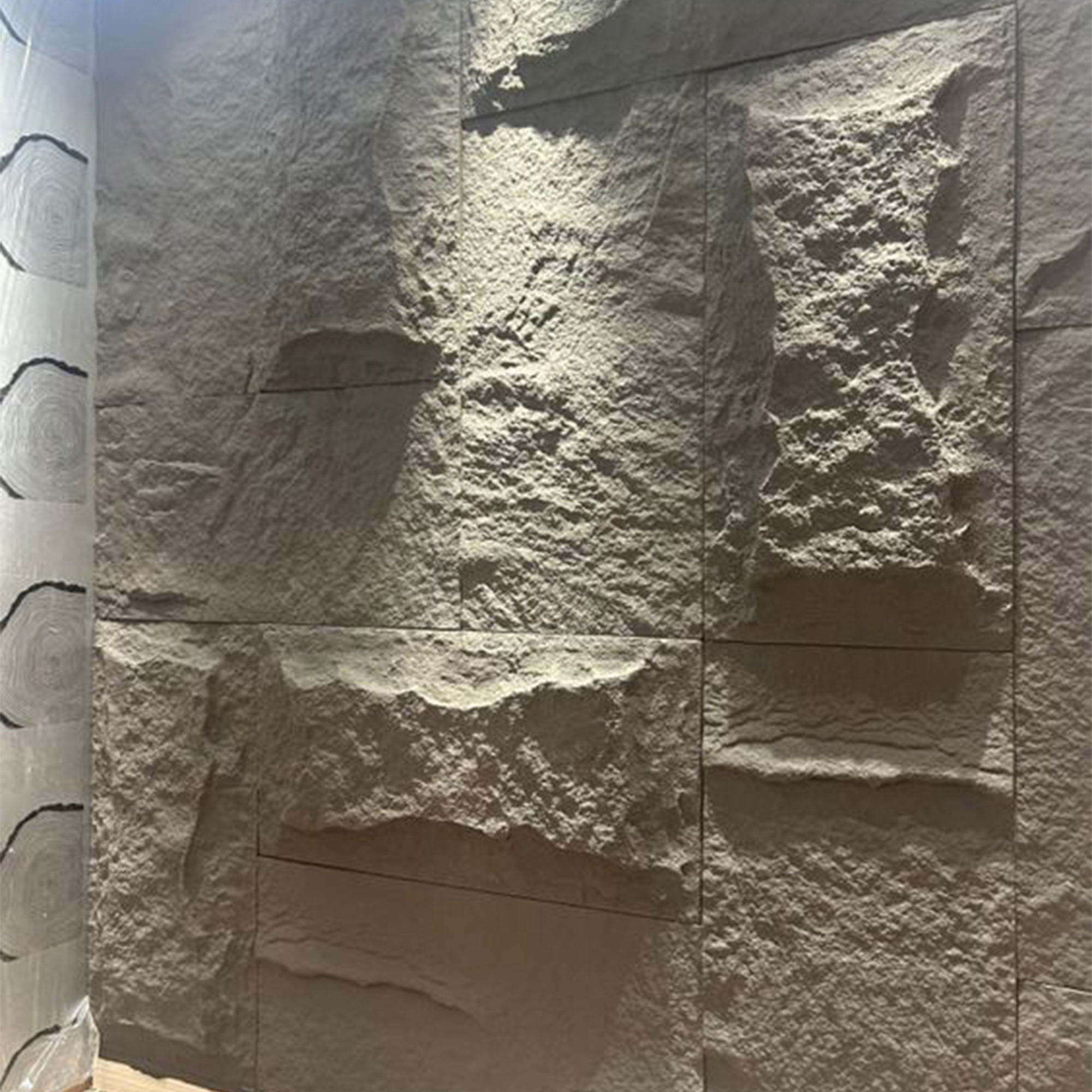 Biscuit -02  | Panel de pared de piedra de PU