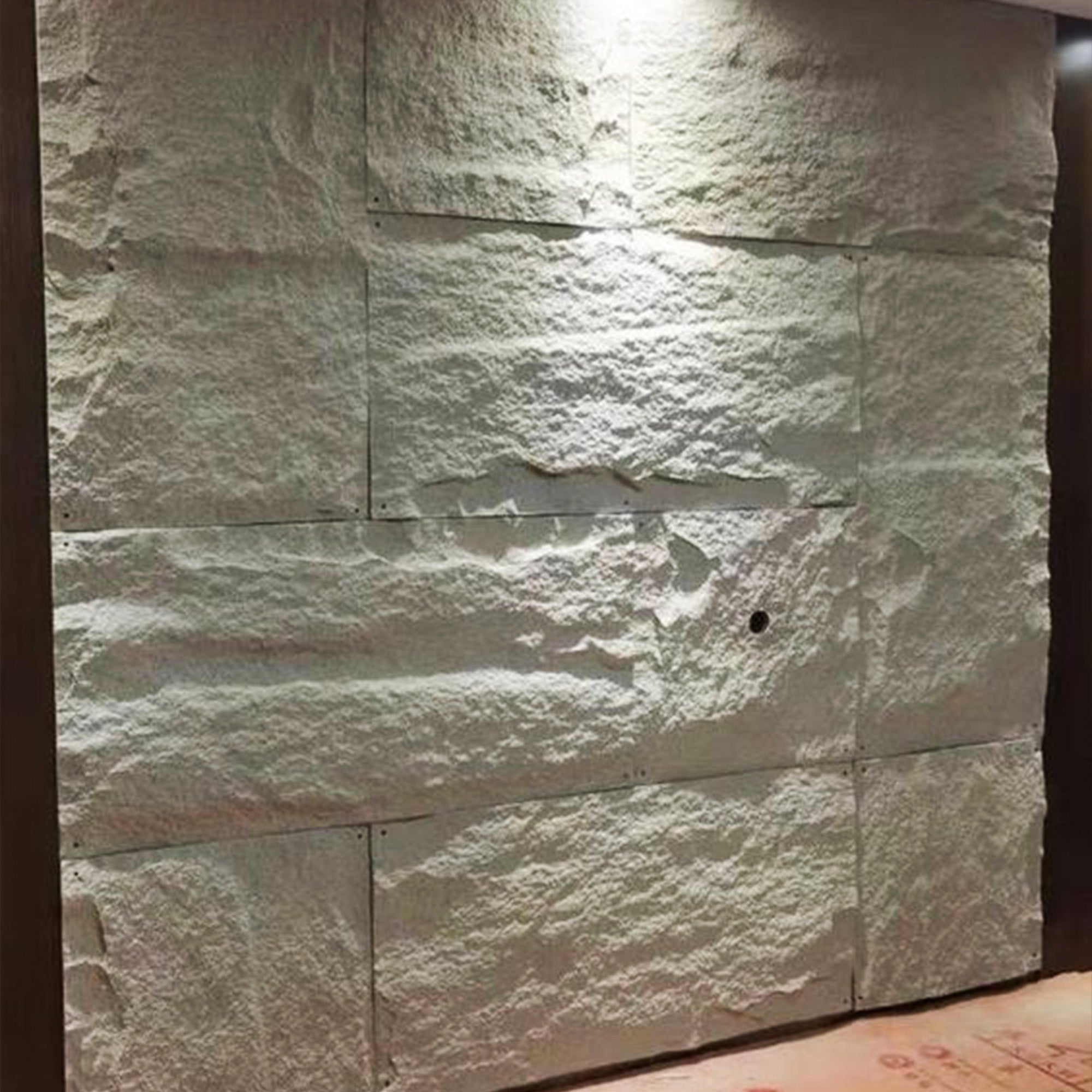 Biscuit -02  | Panel de pared de piedra de PU